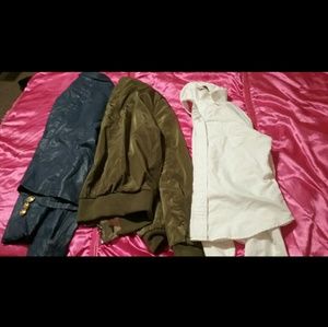 Size Small Jackets and Dress Shirt Bundle!